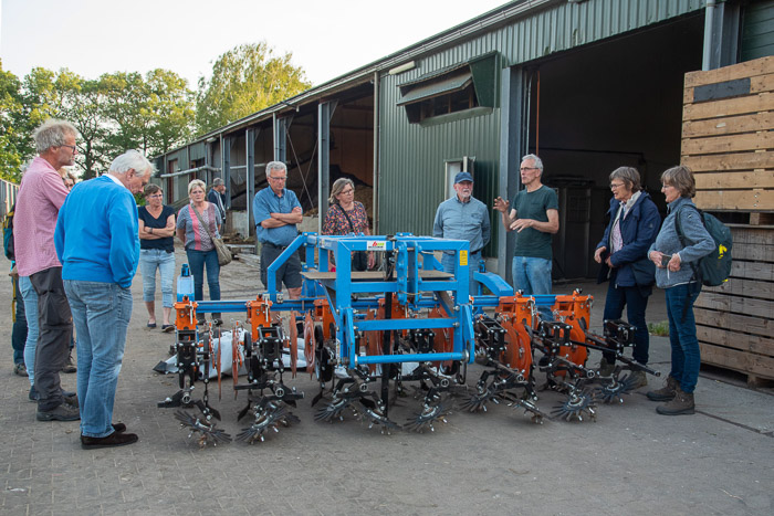Biologisch dynamisch landbouwbedrijf de machine